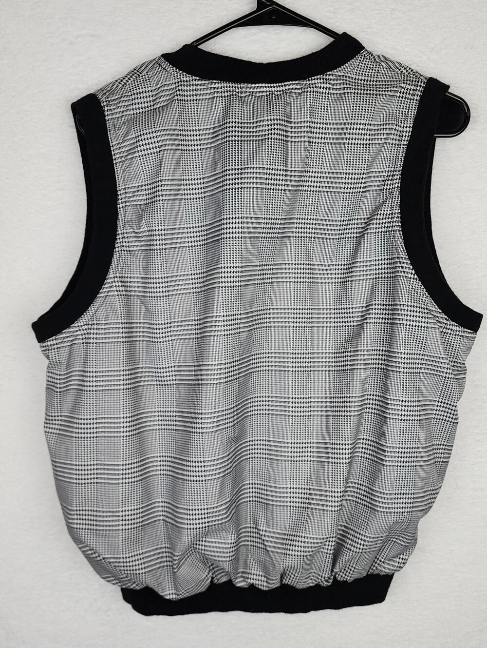 VINTAGE Roche Reversible Golf Vest L - Picture 4 of 5